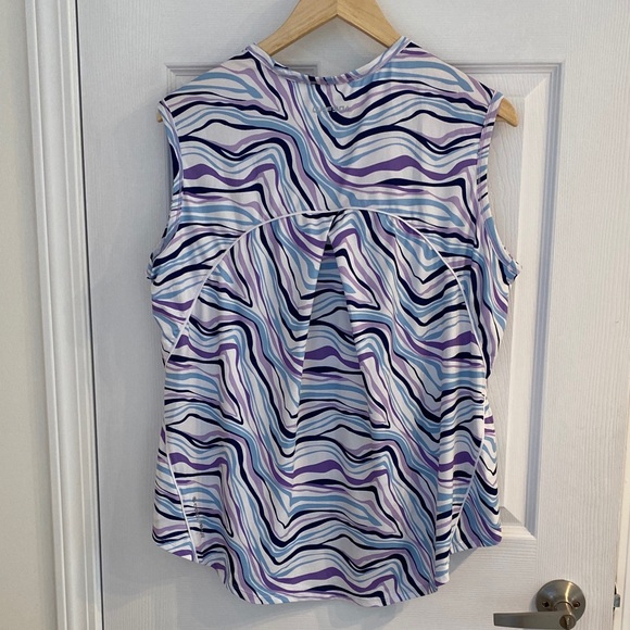 Coolibar Women's Sleeveless Athletic Top Size L w UV Protection - Picture 2 of 9